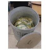 Galvanized Can w/ (2) 50 Yard 3" Nets