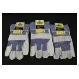 New Rugged Wear Rawhide Sze. Large. Work Gloves
