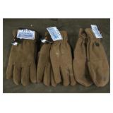 New Micro fleece Sze. Lg. Gloves & Mittens