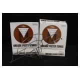 Stainless Strainer with Paper Cone Filters