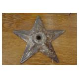 13" Cast Iron Building Star