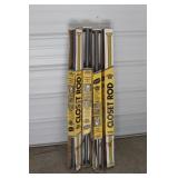 New Closet Rods