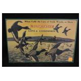 Winchester Guns & Ammunition Advertising Sign