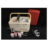 Cooler Full of Solder Rolls & Torch