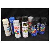 Spray Paints, Majority are new