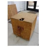 Corn Sheller in Rolling Cabinet