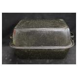 Lg. Enamel Roasting Pan