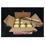 Clay Birds & Vintage Hand Thrower