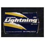 Federal Lightning .22 LR Ammo