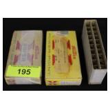 Super X 243 Ammo Vintage Boxes