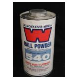 New Winchester 540 Ball Powder
