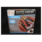 New 10ga Booster Cable Set
