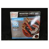 New 10ga Booster Cable Set