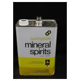 Near Full 1 Gallon Mineral Spirits