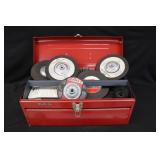 Toolbox & 7" Grinding Discs