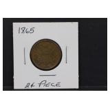 1865 2 Cent Piece