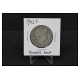 1902S Silver Barber Half Dollar