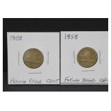 1858 Flying Eagle Cents