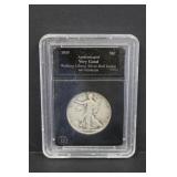 1935 Silver Walking Liberty Half Dollar