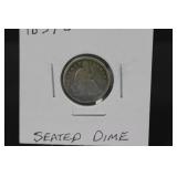 1839 O Silver Seated Dime