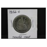 1856 O Silver Seated Half Dollar