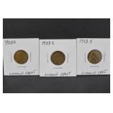 1923 S Lincoln Cents