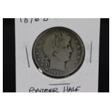 1896 O Silver Barber Half Dollar