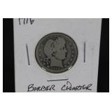 1916 Silver Barber Quarter