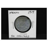1919 Silver 50 Centavos