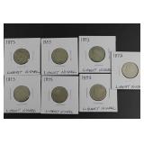 1893 Liberty Head V Nickels