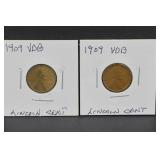 1909 VDB Lincoln Cents