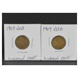 1909 VDB Lincoln Cents