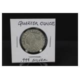 Quarter Ounce .999 Silver