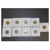 1921 S Lincoln Cents