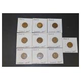 1925 S Lincoln Cents