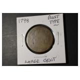 1798 Large Cent
