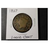 1827 Large Cent