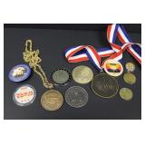 Lindbergh & Winegard & Others Buttons & Tokens