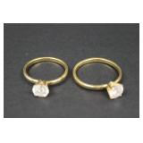 Gold Electroplate Rings