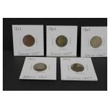 1863 Indian Head Cents