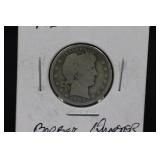 1903 O Silver Barber Quarter