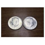 1964 Kennedy Silver Half Dollars