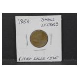 1858 Flying Eagle Cent