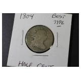 1804 Bust Type Half Cent