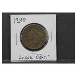 1838 Large Cent