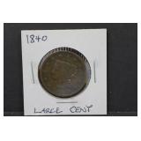 1840 Large Cent