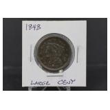 1848 Large Cent