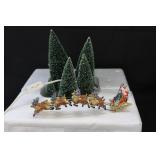 Department 56 Animated Reindeer & Sleigh