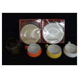 Terra Cotta Plates & Misc. Bowls