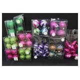 Group of Large Shatterproof Ornaments